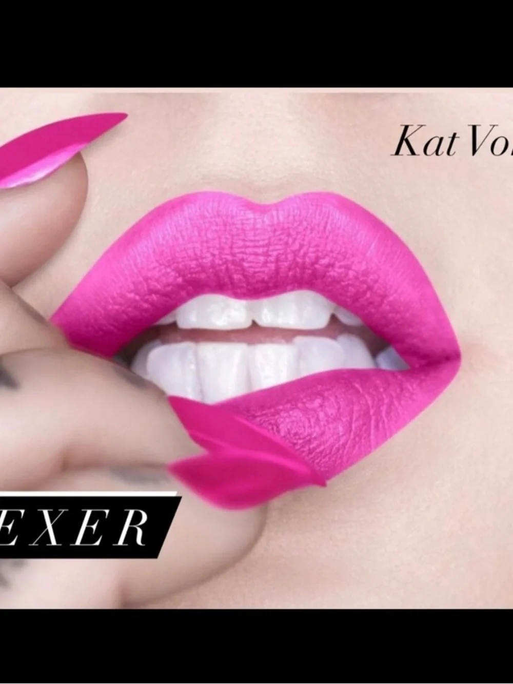 Kat Von D Studded Kiss Lipstick — Sexer (Bright Pink)